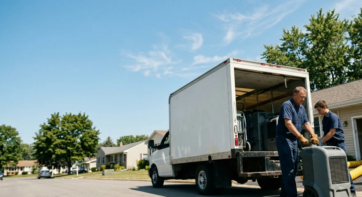 Water Damage Cleanup in Chillicothe, OH near me